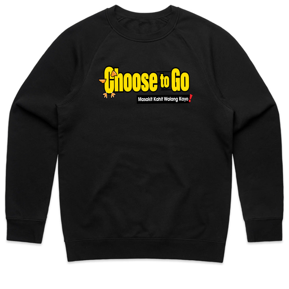 Choose to Go" Graphic Tee – Bold and Playful Streetwear
