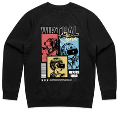 Virtual Stories T-Shirt – Anime Cyber VR Aesthetic