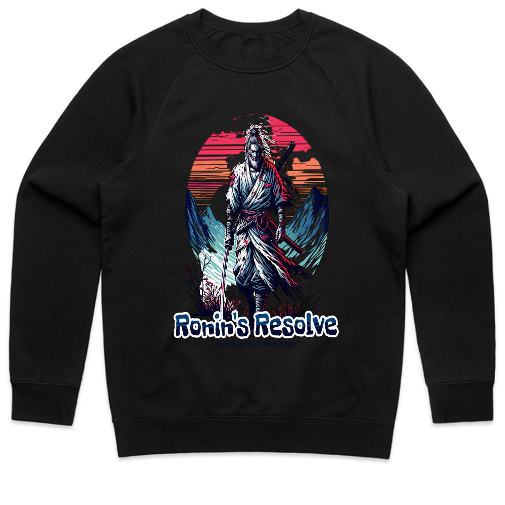 Ronin’s Resolve – Samurai Warrior Sunset Graphic T-Shirt