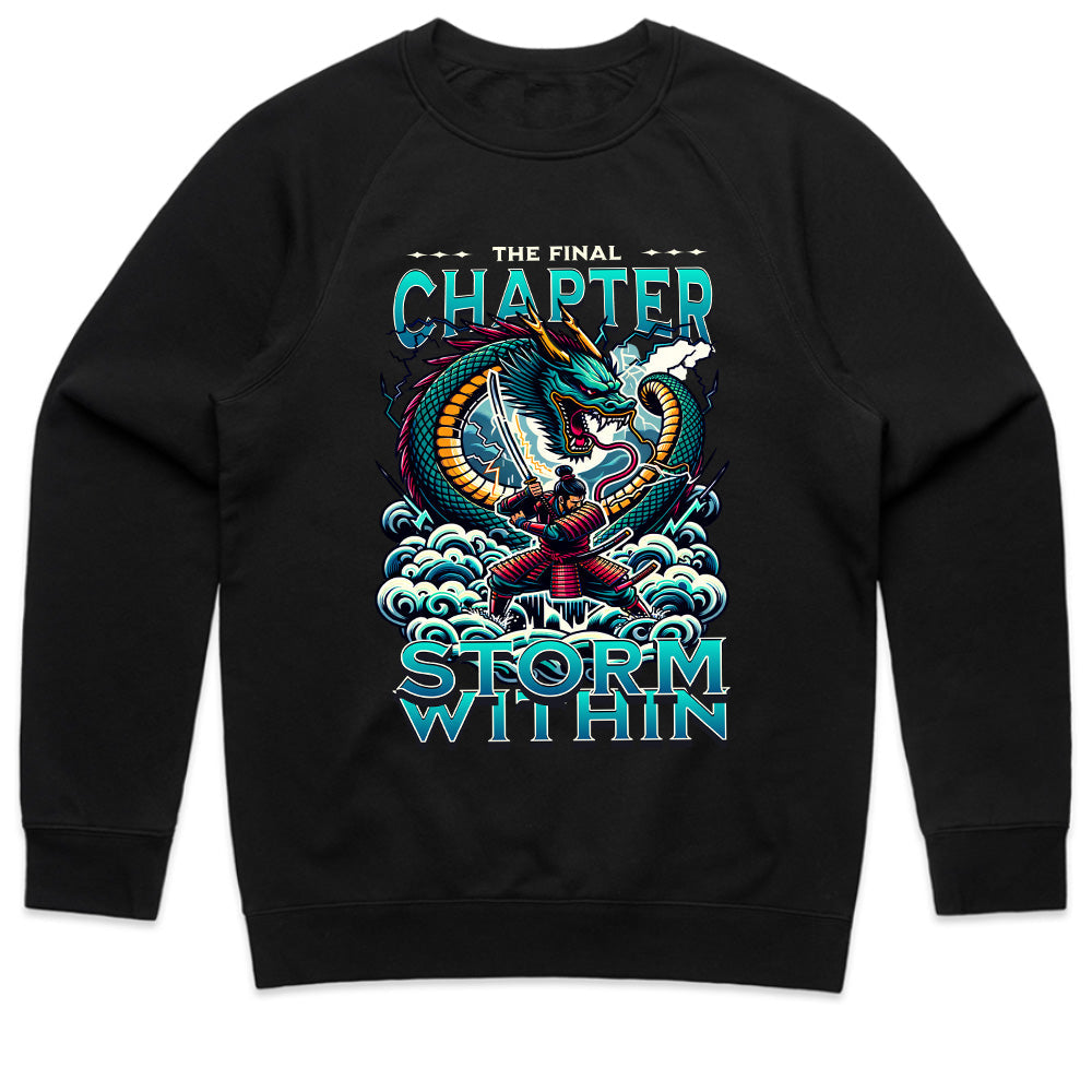 The Final Chapter – Storm Within Samurai & Dragon Graphic T-Shirt