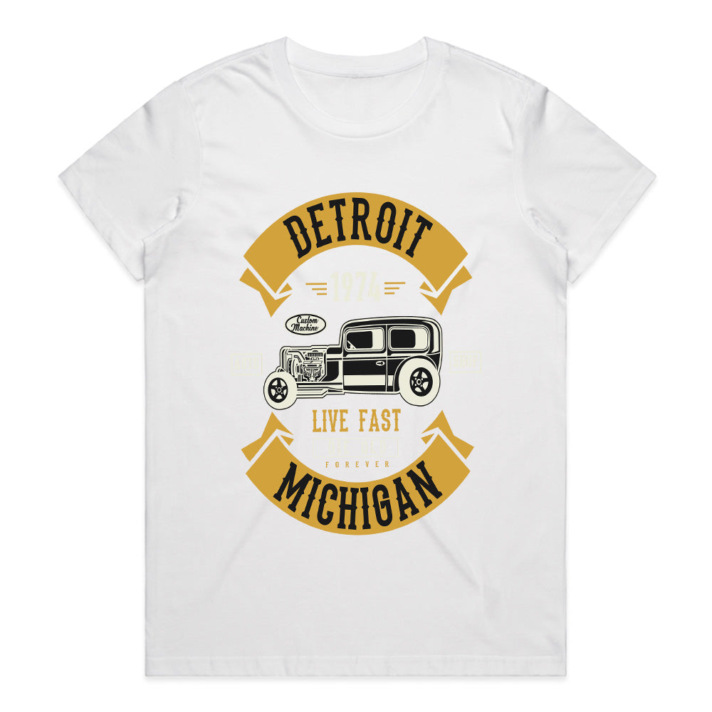 Detroit 1974 Hot Rod Classic – Vintage Muscle Car T-Shirt