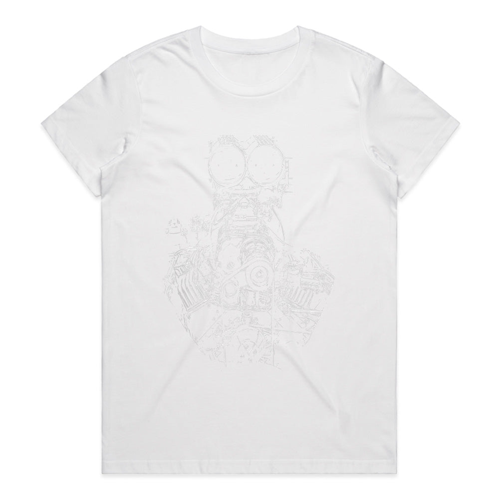 Blown V8 Engine Blueprint – Vintage Hot Rod T-Shirt