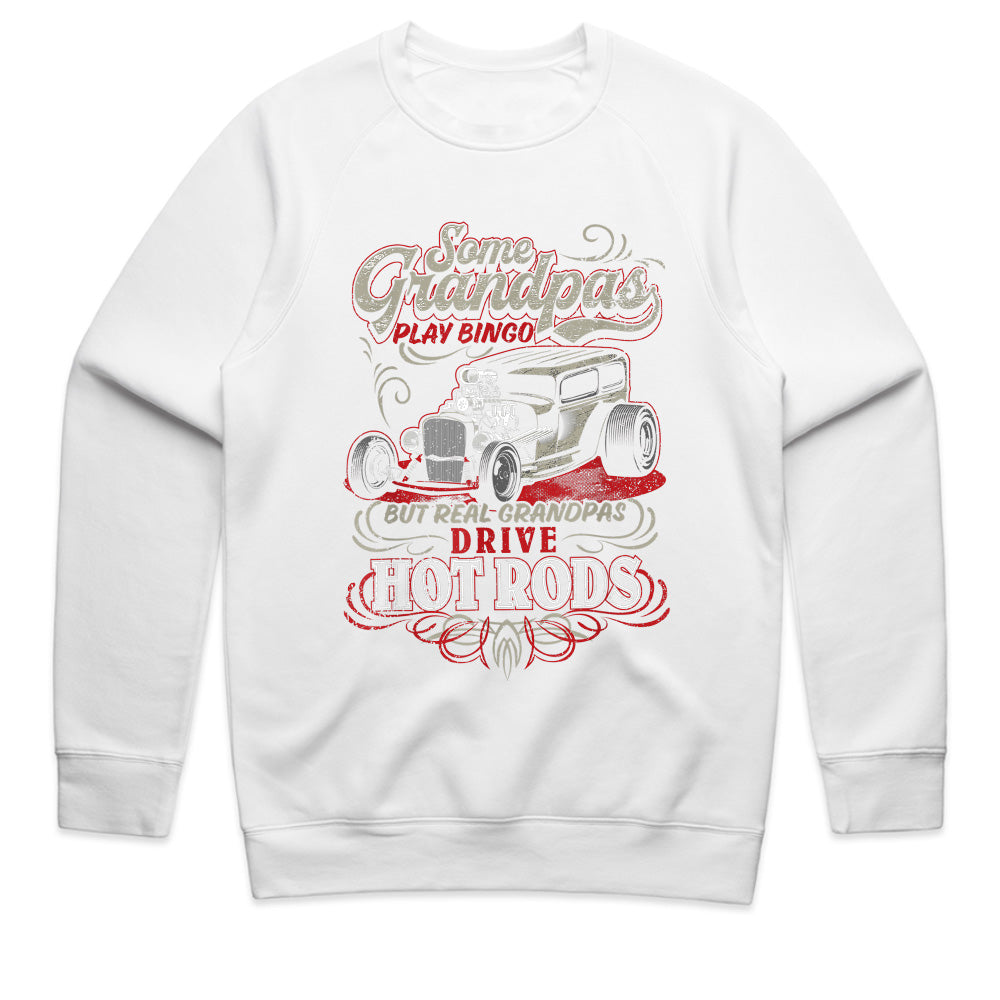Real Grandpas Drive Hot Rods – Vintage Car Enthusiast T-Shirt