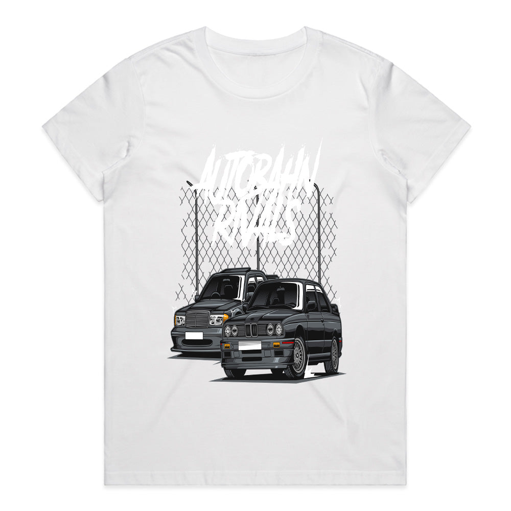 Autobahn Rivals – Legendary German Icons T-Shirt