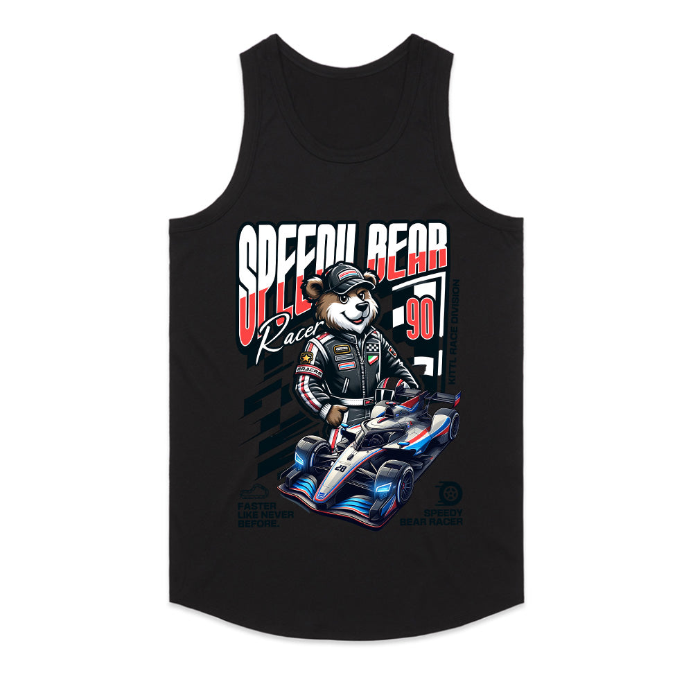 Speedy Bear Racer T-Shirt – Fun Motorsport Racing Streetwear