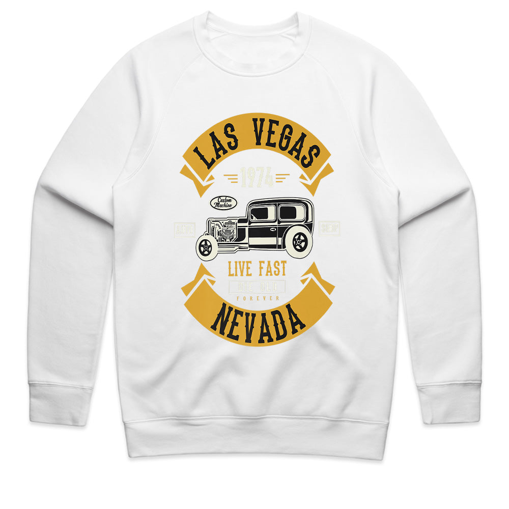 Las Vegas Vintage Hot Rod T-Shirt – Classic Muscle Car Lovers Tee