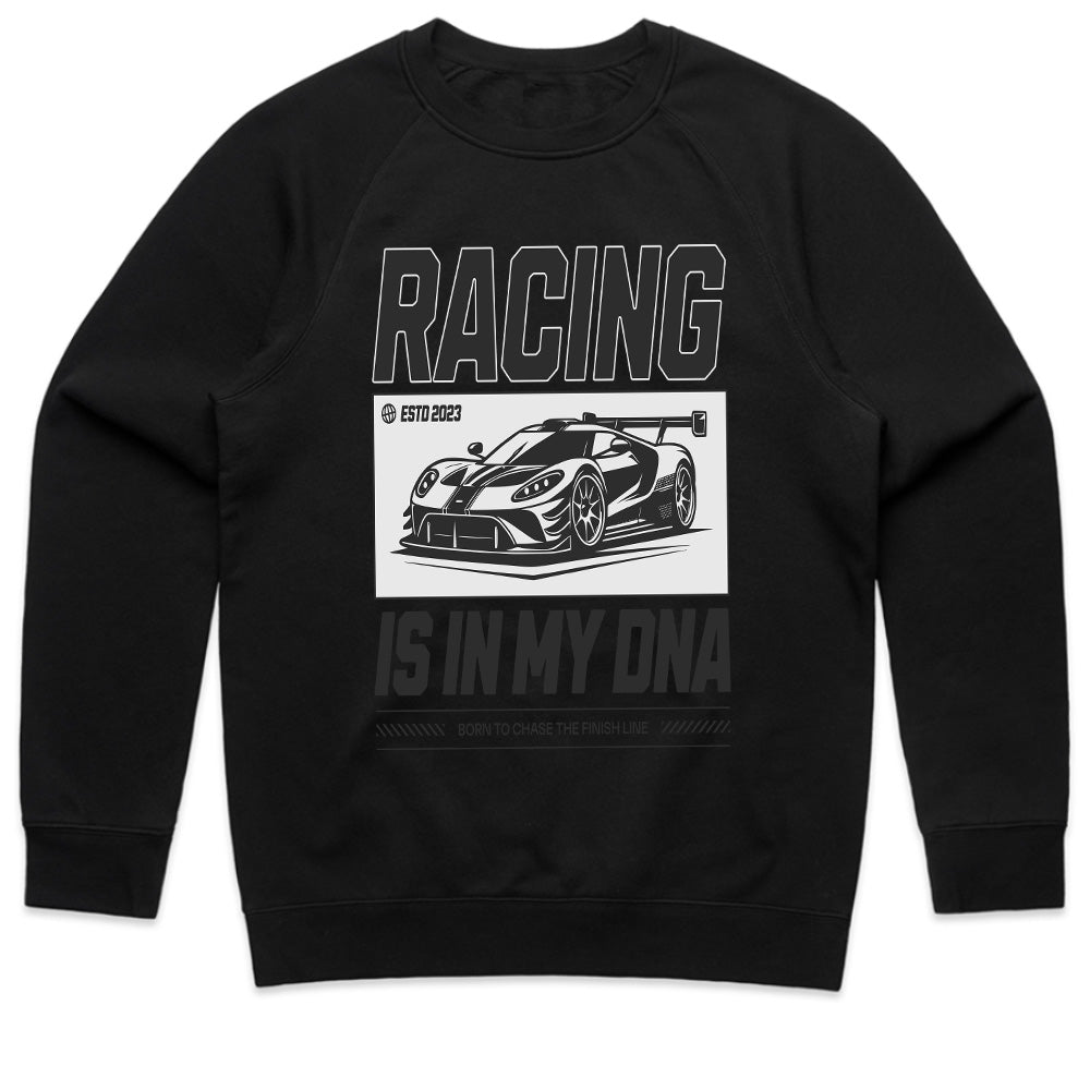 Racing DNA – High-Performance Speed Enthusiast T-Shirt