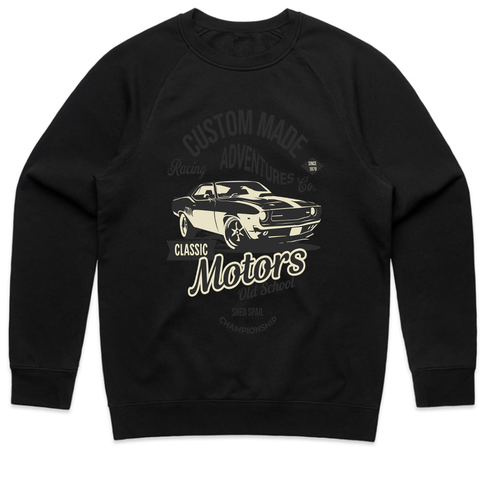 Classic Motors – Vintage Muscle Car Streetwear T-Shirt