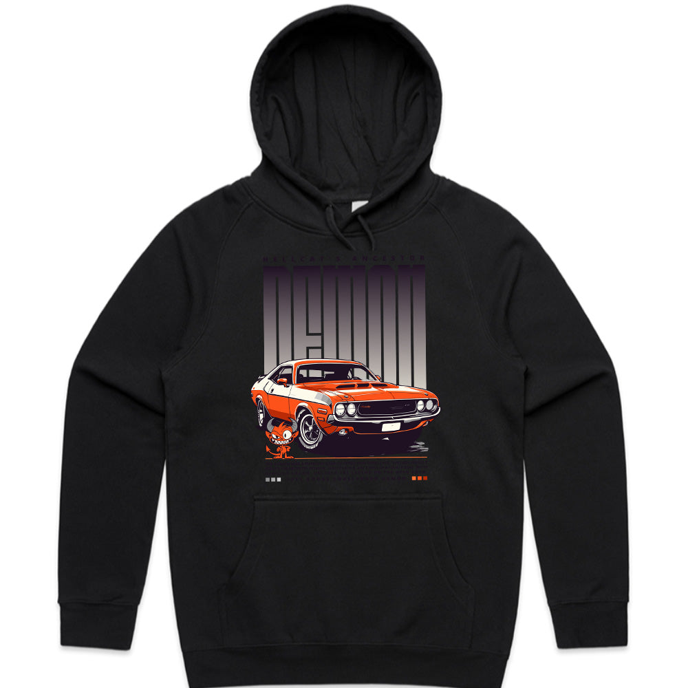 Demon – Hellcat's Ancestor" Muscle Car T-Shirt – Classic American Power