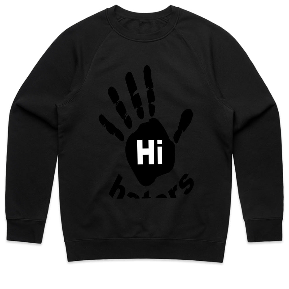 Hi Haters Handprint T-Shirt – Bold & Fun Statement Apparel