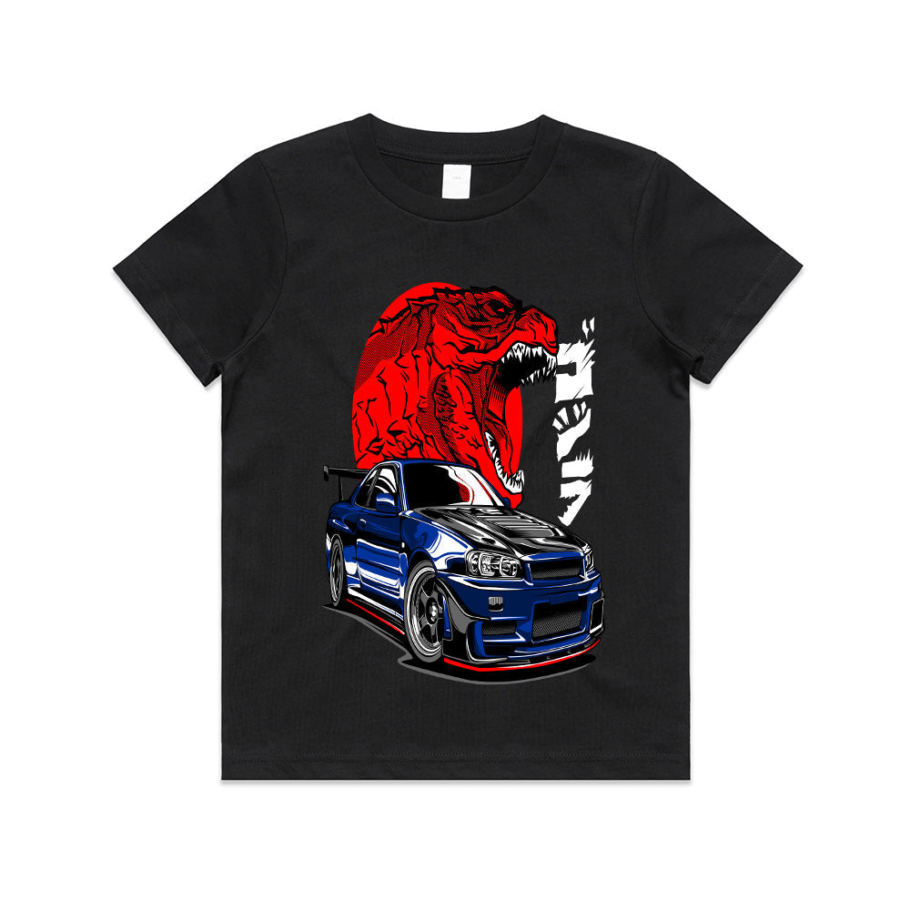 Skyline R34 Godzilla – JDM Beast T-Shirt