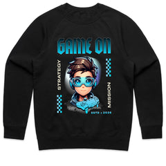 Game On Futuristic Gamer T-Shirt – Bold & Stylish Gaming Tee