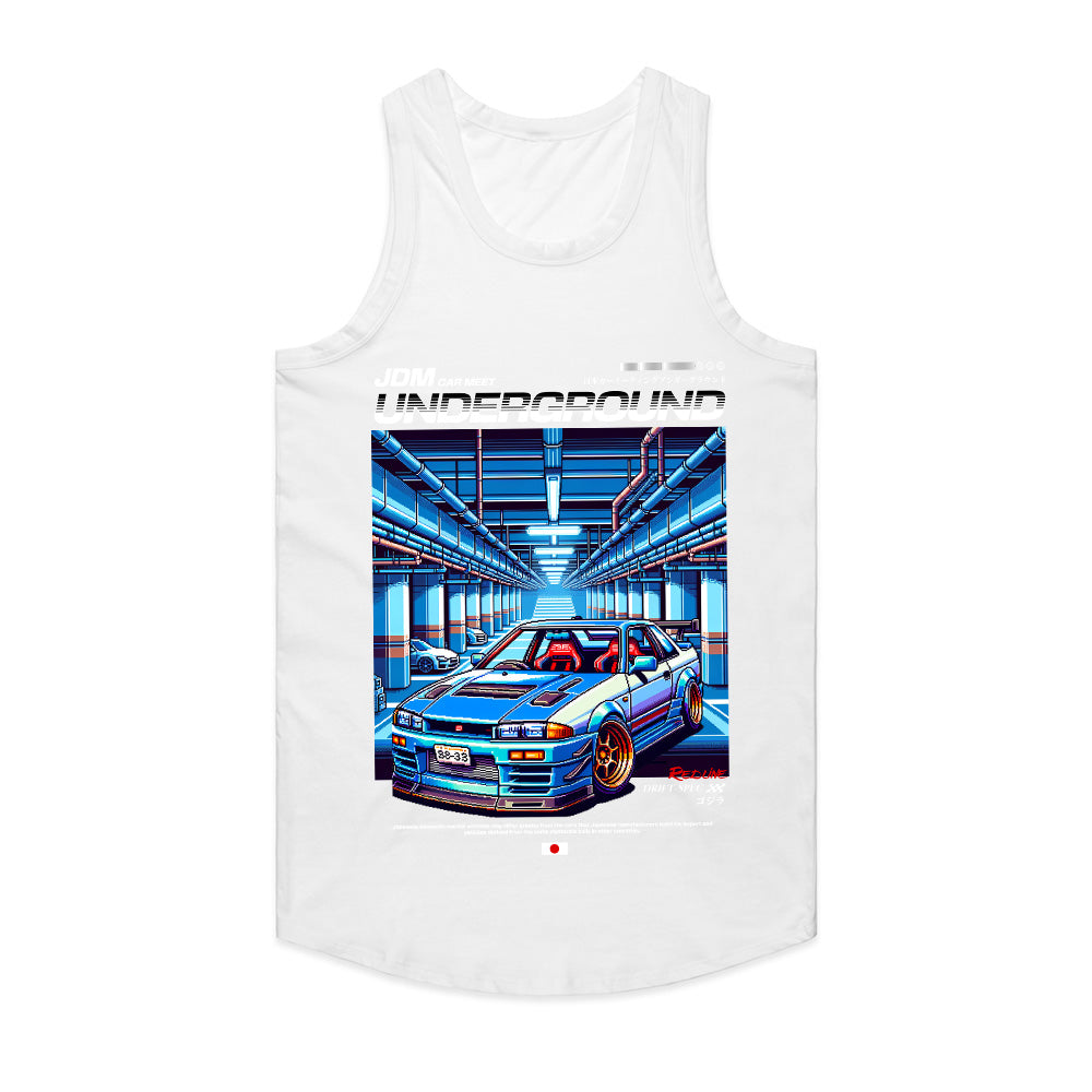 JDM Underground – Pixel Drift Car Meet T-Shirt