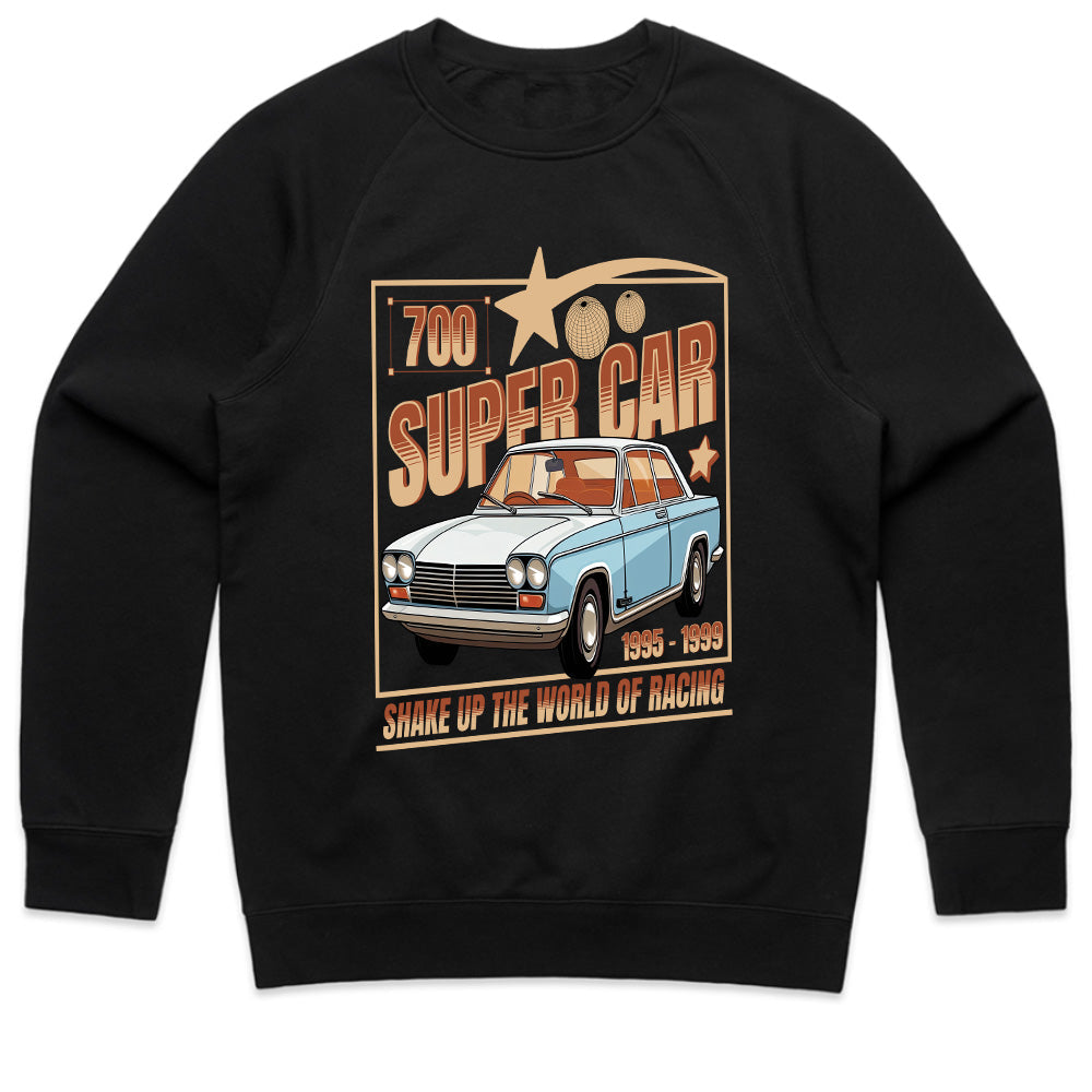 700 Super Car" Retro Racing T-Shirt – Vintage Motorsport-Inspired Streetwear