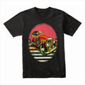 Vintage Hot Rod Sunset T-Shirt – Retro Classic Car Enthusiast Tee