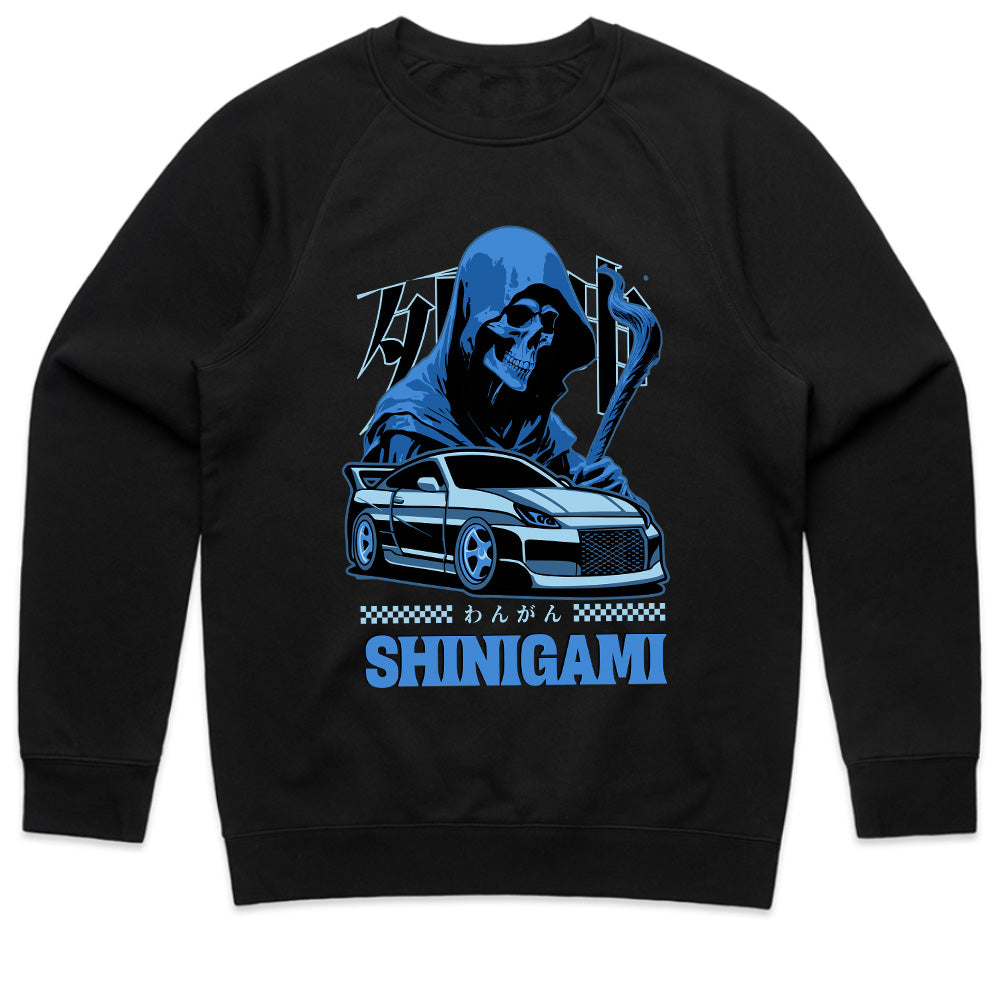 Shinigami Wangan" Street Racing T-Shirt – JDM Night Runner Aesthetic