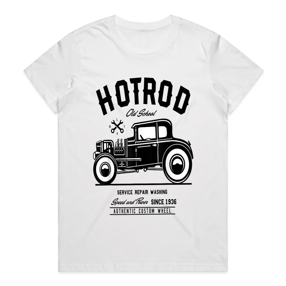 Old School Hot Rod T-Shirt – Classic Vintage Car Enthusiast Tee