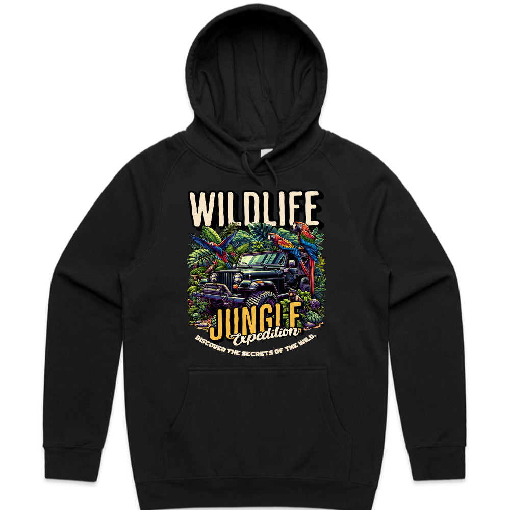 "Wildlife Jungle Expedition Adventure T-Shirt – Explore the Secrets of the Wild"