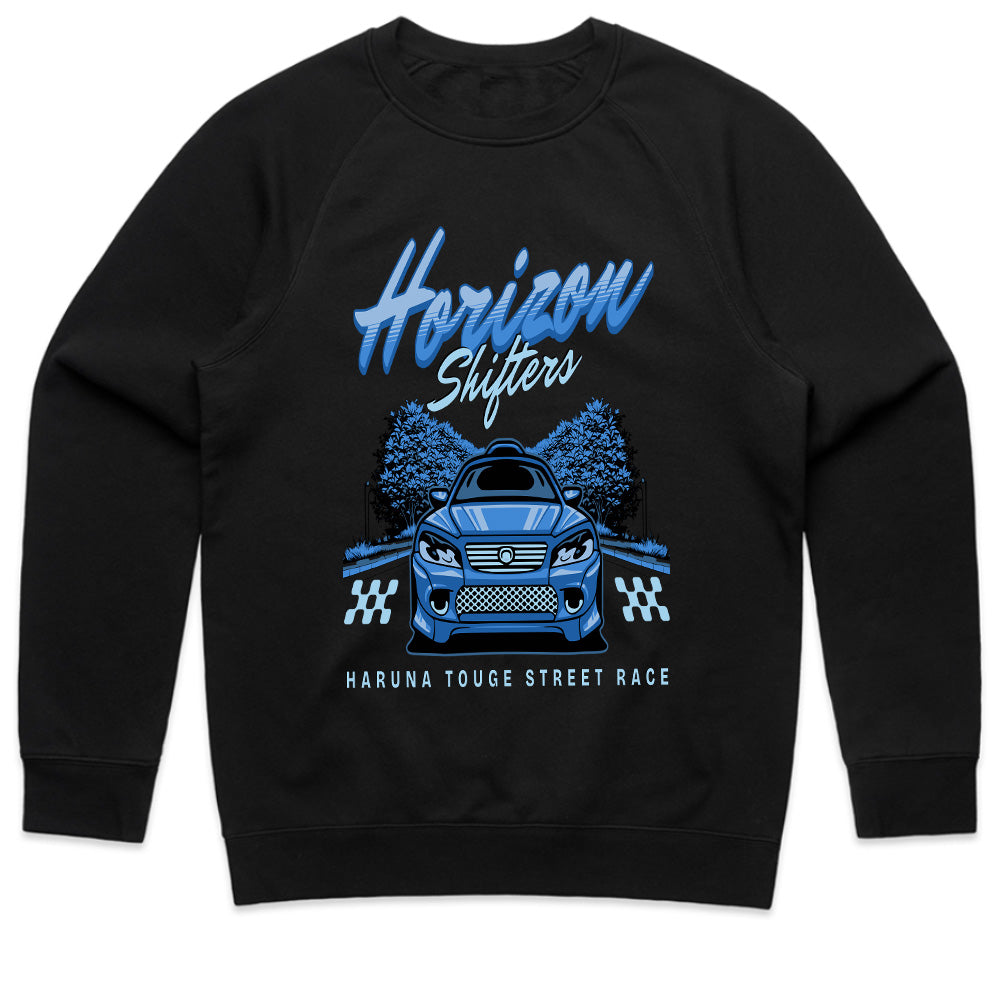 Horizon Shifters" Touge Street Racing T-Shirt – Haruna Mountain Drift Edition