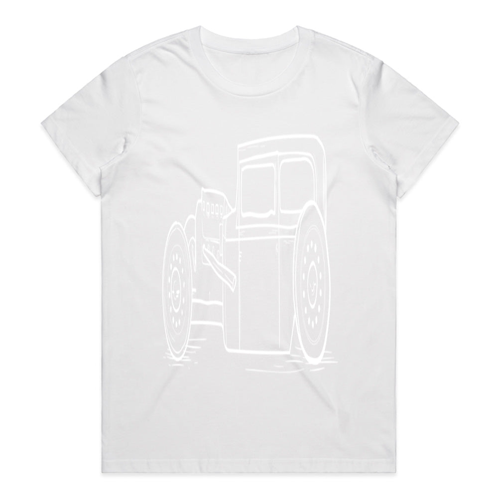 Vintage Hot Rod Rat Rod Street Fink Steampunk Car T-Shirt – Classic Automotive Art