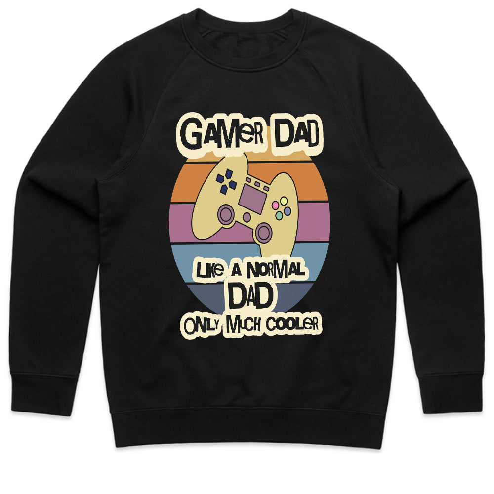 Gamer Dad - Like a Normal Dad, Only Much Cooler Retro T-Shirt