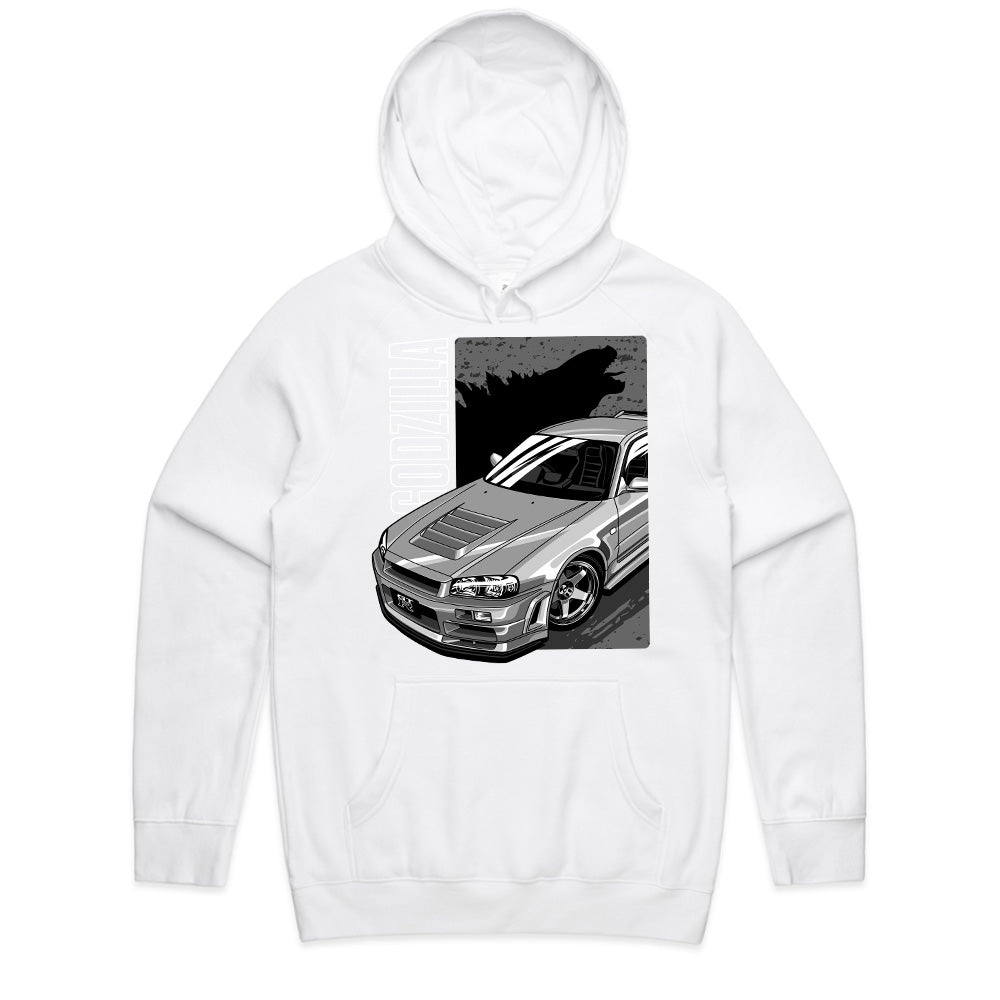 Godzilla R34 Skyline GTR T-Shirt – JDM Iconic Street Racer