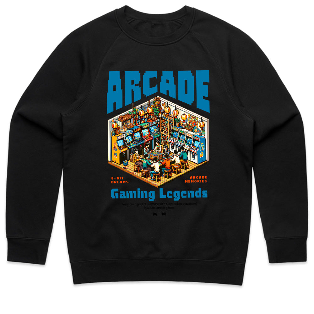 Vintage Arcade Gaming Legends T-Shirt – Retro 8-Bit Dreams Tee