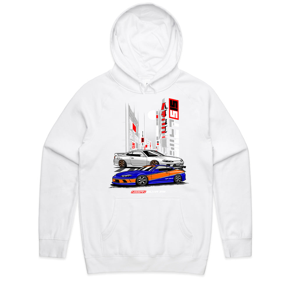 Nissan Silvia S15 JDM Street Racing T-Shirt – White
