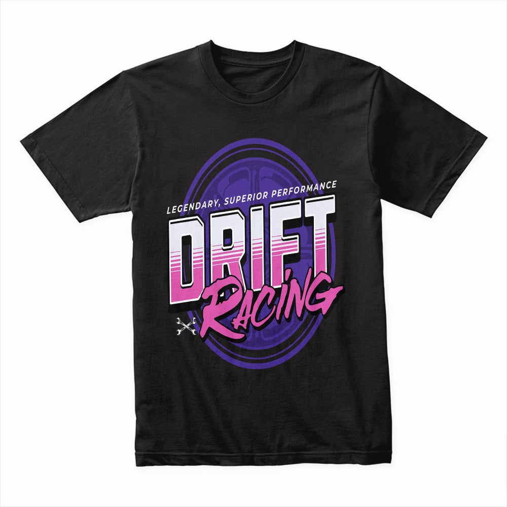 Drift Racing T-Shirt – Neon JDM Streetwear for Speed Enthusiasts