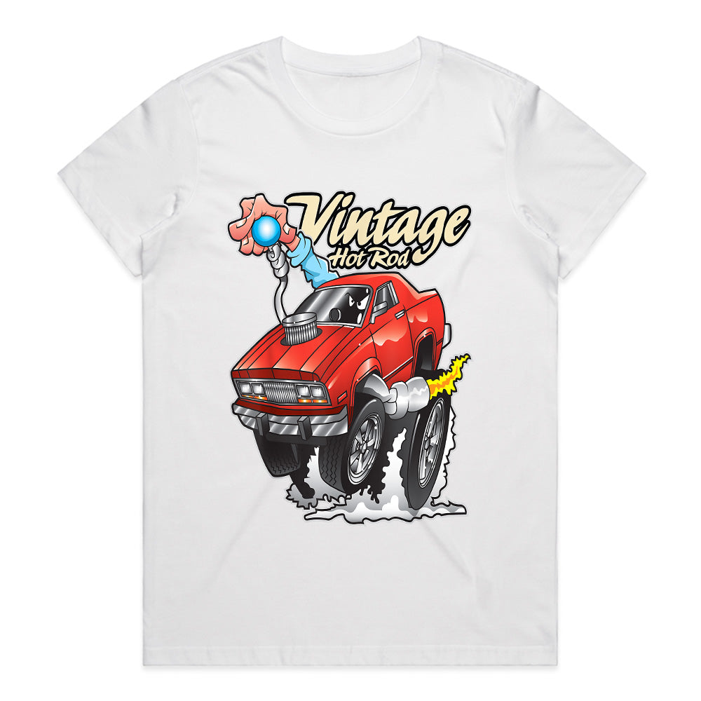 Vintage Hot Rod Gasser Cartoon T-Shirt – Classic Street Racing Muscle Car Tee