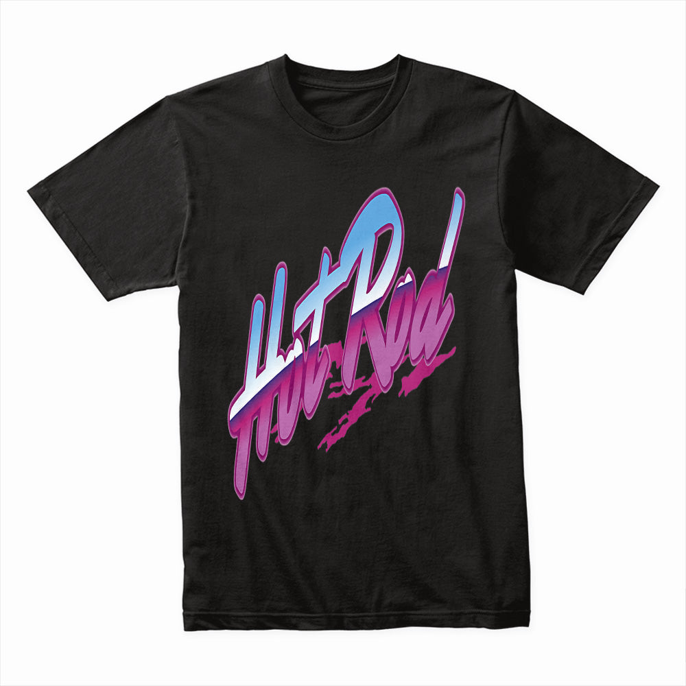 Retro Hot Rod 80s Style T-Shirt – Vintage Muscle Car Racing Tee