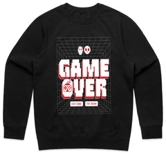Retro "Game Over – Try Again?" T-Shirt – 3D Pixel Arcade Design