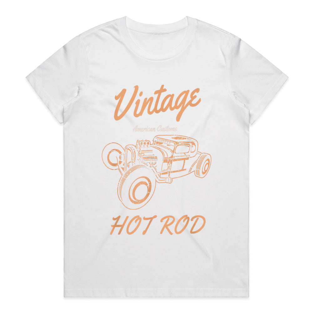 Vintage Hot Rod T-Shirt – Classic American Custom Car Retro Tee