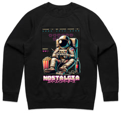 Retro Astronaut Gamer T-Shirt – "Nostalgia Space Invaders" Arcade Tee