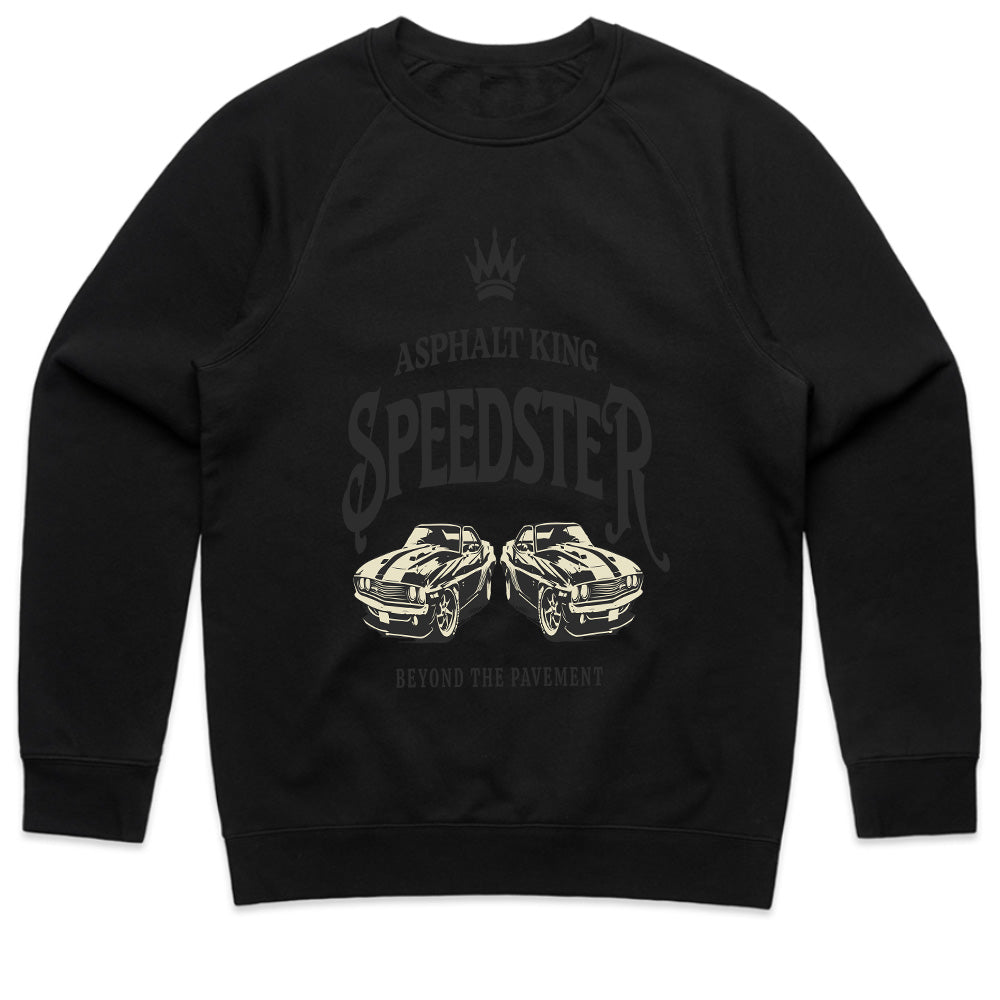 Asphalt King – Speedster Muscle Car Streetwear T-Shirt
