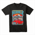 Vintage "Hubber" Hot Rod Truck T-Shirt – Classic GMC Pickup & Train Scene