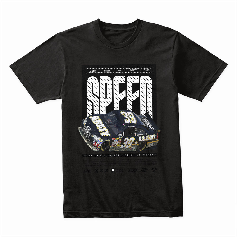 Speed Thrills – NASCAR Racing Streetwear T-Shirt