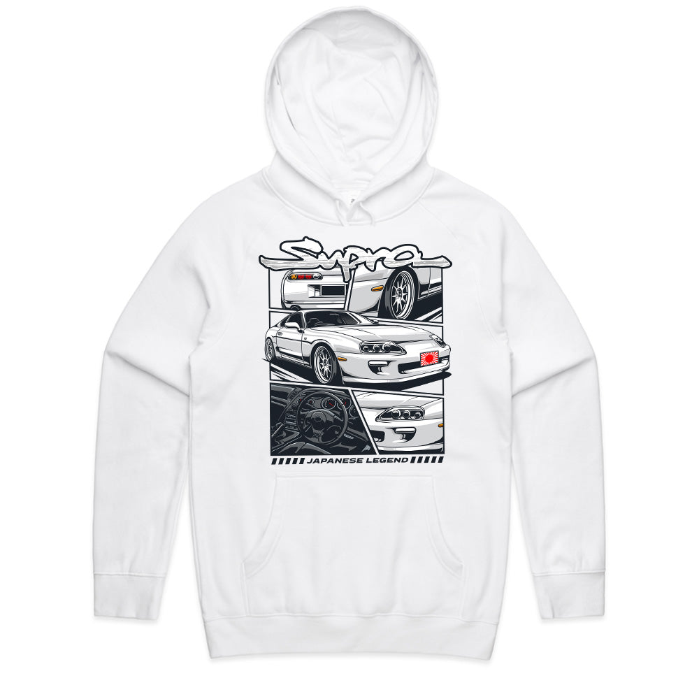 Toyota Supra A80 – Japanese Legend Manga-Style T-Shirt