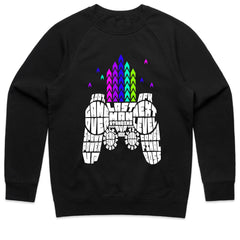 Gaming Typography T-Shirt - "Game Over | Last Man Standing" Gamer Controller Design