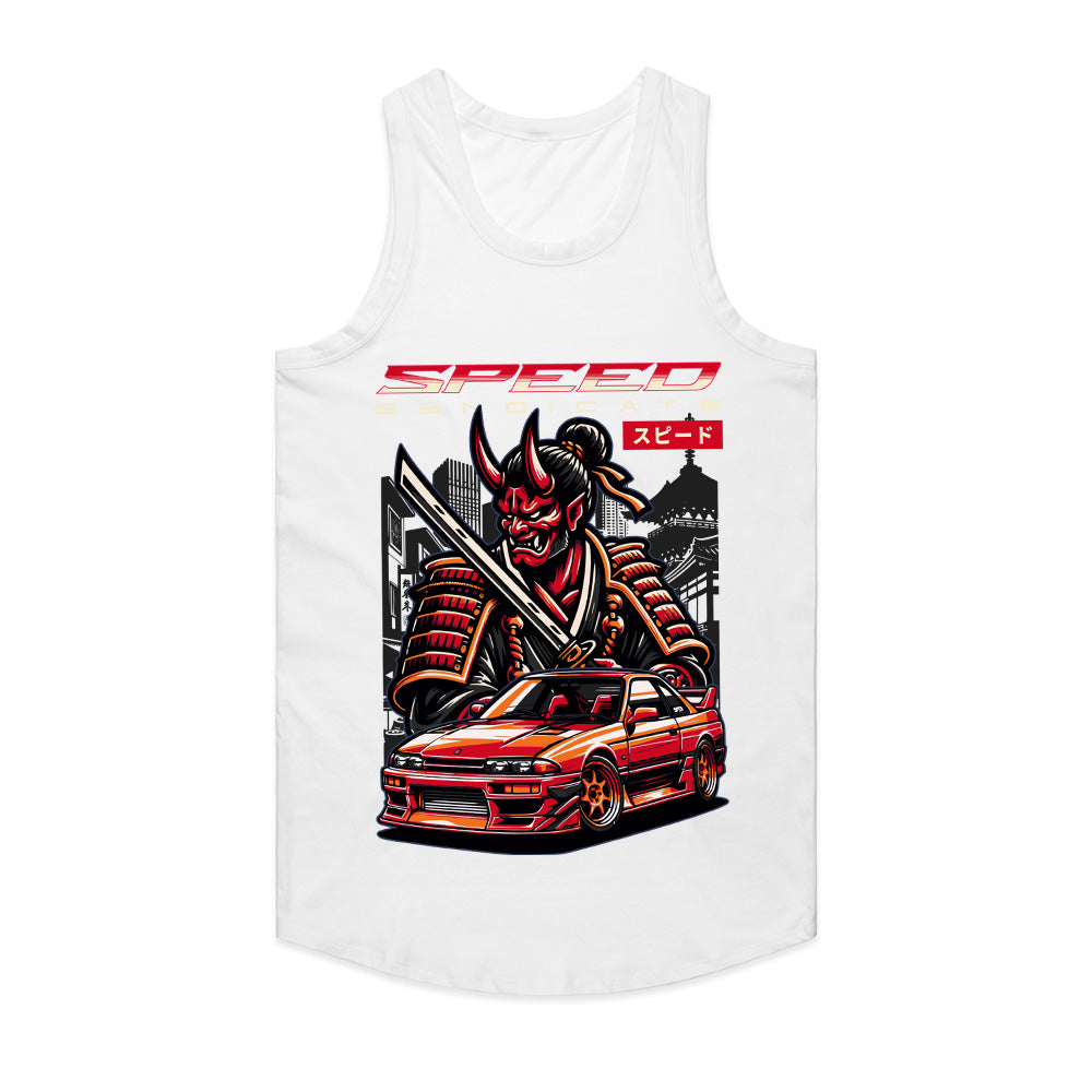 Speed Syndicate – Oni Samurai JDM Drift Warrior Tee