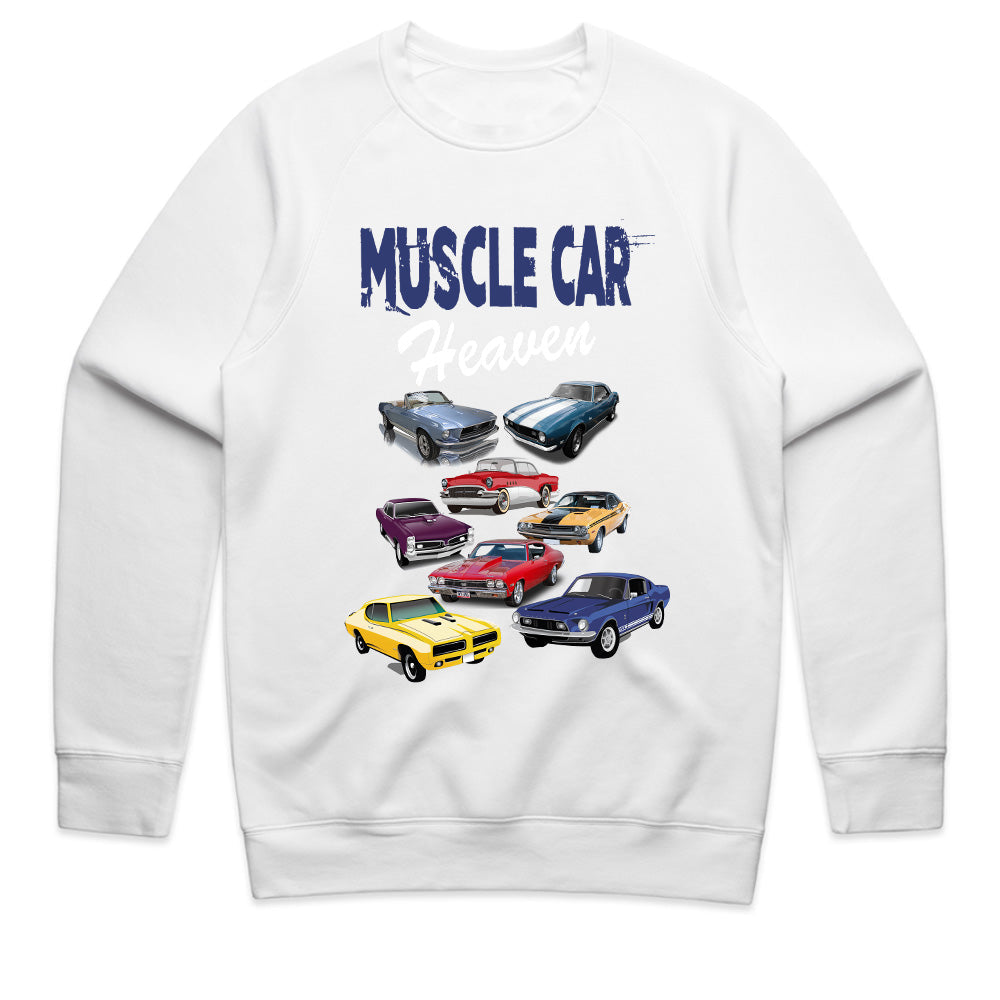 Muscle Car Heaven T-Shirt – Vintage Classic Hot Rod & American Muscle Car Tee