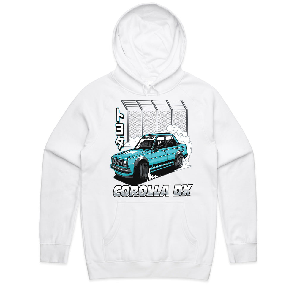 Toyota Corolla DX Drift Beast – JDM Burnout Edition T-Shirt