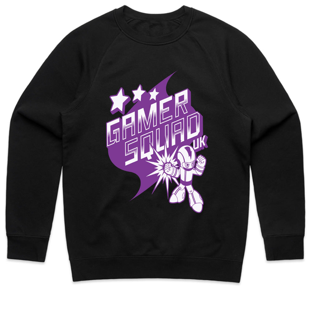 Gamer Squad UK T-Shirt – Retro Futuristic Gaming Team Tee