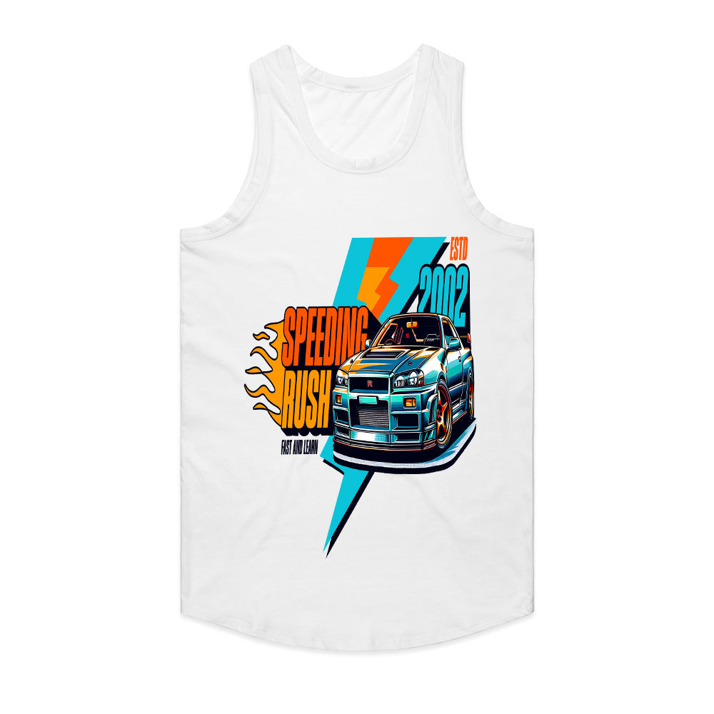 Speeding Rush – JDM Turbocharged Street Racing T-Shirt