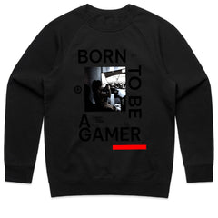 "Born to Be a Gamer – Minimalist Gaming Lifestyle T-Shirt"