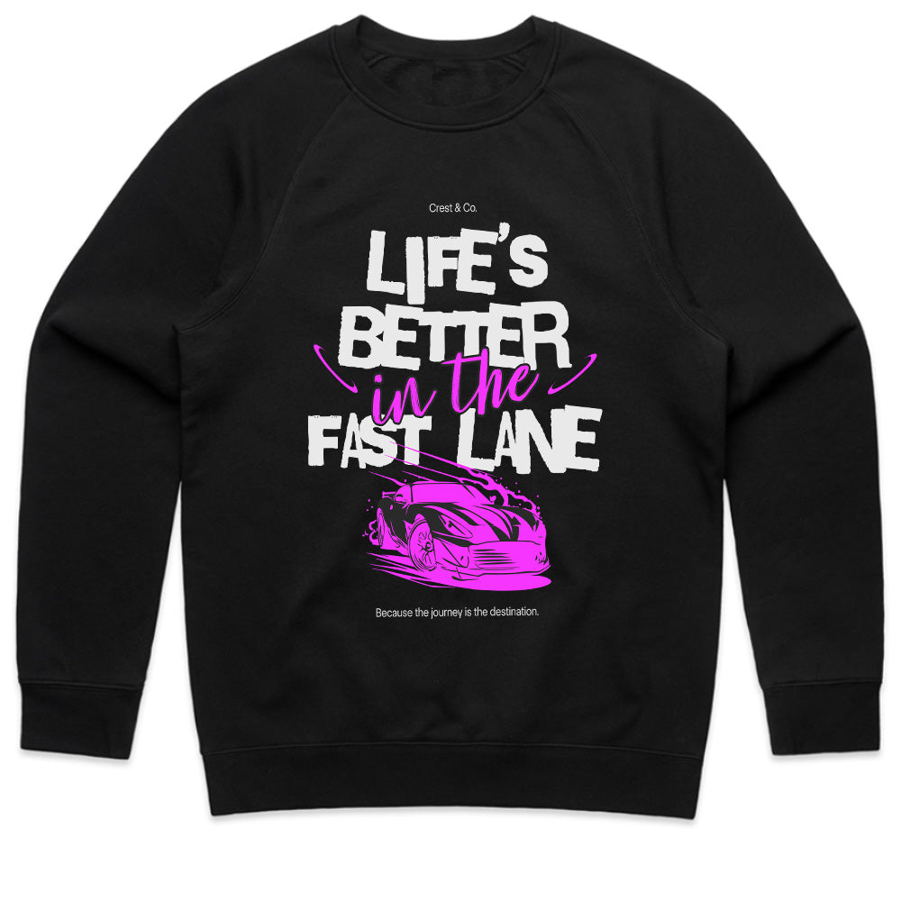 Life’s Better in the Fast Lane – High-Speed Racing Streetwear T-Shirt