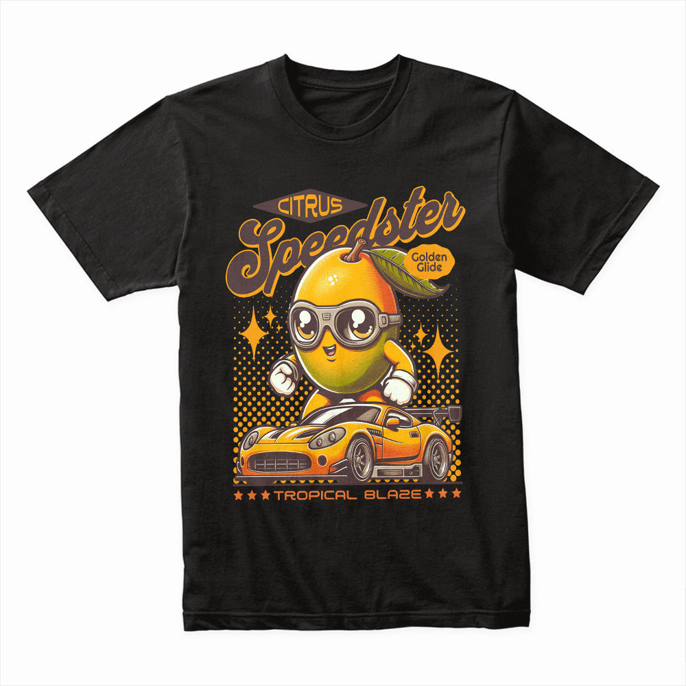 Citrus Speedster – Tropical Blaze Racing T-Shirt