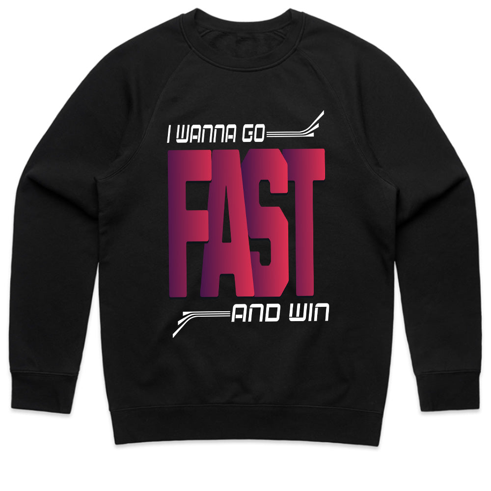 I Wanna Go Fast and Win – Speed Racer Streetwear T-Shirt
