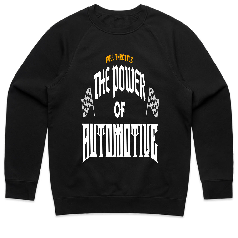 Full Throttle – The Power of Automotive Racing T-Shirt