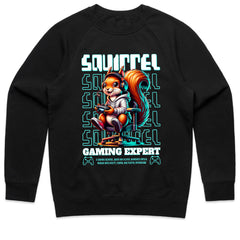 "Squirrel Gaming Expert – Fun Gamer T-Shirt for Quick & Clever Players"